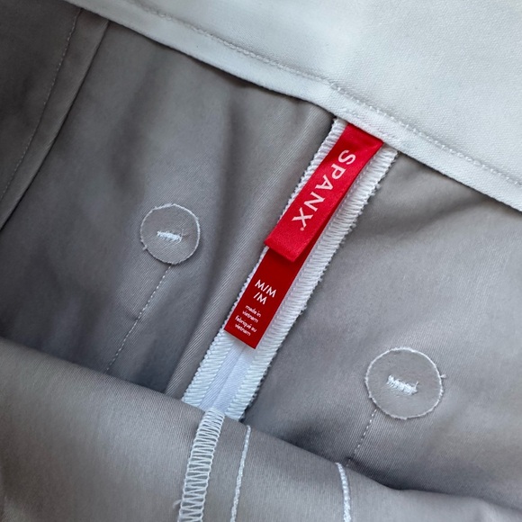SPANX NWT Women’s On-the-Go  Straight Pant | Color: White | Sz: M - Picture 8 of 16